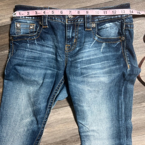 Miss Me Mid Rise Slim Boot Jeans- Cute Pocket Design-‎ 26 - Picture 5 of 15